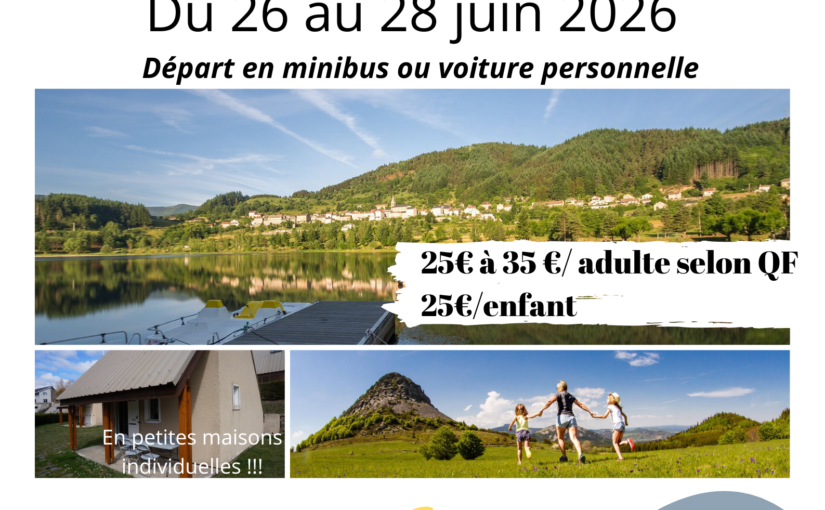 WEEK-END FAMILLES AU LAC