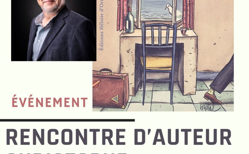 CAFÉ LECTURE – RENCONTRE D’AUTEUR – Christophe WOJCIK